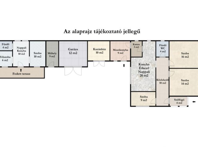 Fiatalos, tégla családi ház Jaminában